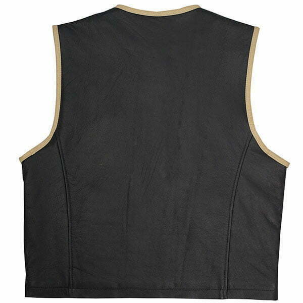 apro usnjeni lajbic custom black 3