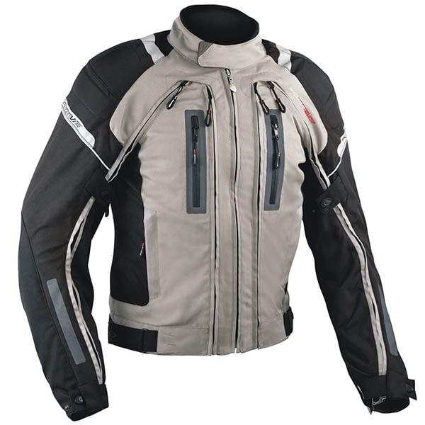 apro touring jakna Areotech crna siva